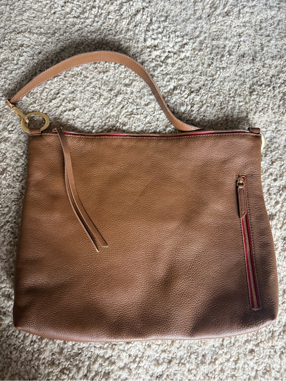 Hammitt Mahogany Leather Kyle with Gold Rivets - Picture 7 of 8